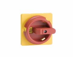 Red/Yellow Selector Handle Round IP65 
